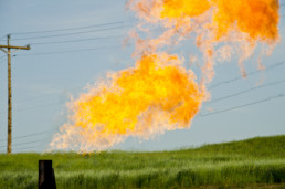 natural gas flare