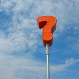 question mark sign