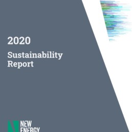 NER 2020 Sustainability Report cover