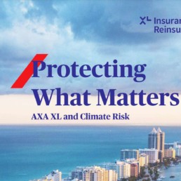 AZA XL and Climate risk report cover