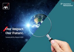 AXA Group Sustainability Report 2020 cover