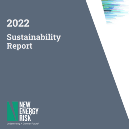 NER 2022 Sustainability Report cover